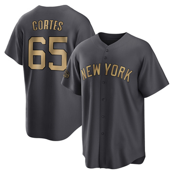 Fanatics (Nike) Nestor Cortes New York Yankees Replica Home Number Jersey - White, White, 100% POLYESTER, Size L, Rally House