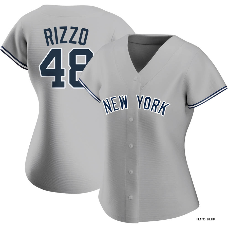 Anthony Rizzo Men's New York Yankees Road Cooperstown Collection Jersey -  Gray Replica