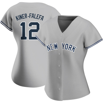 Fanmade New York Yankees #9 Isiah Kiner-Falefa White 3D Print Baseball Shirt