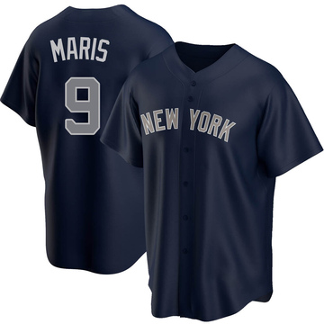 Roger Maris No Name Jersey - Yankees Replica Home Number Only Jersey